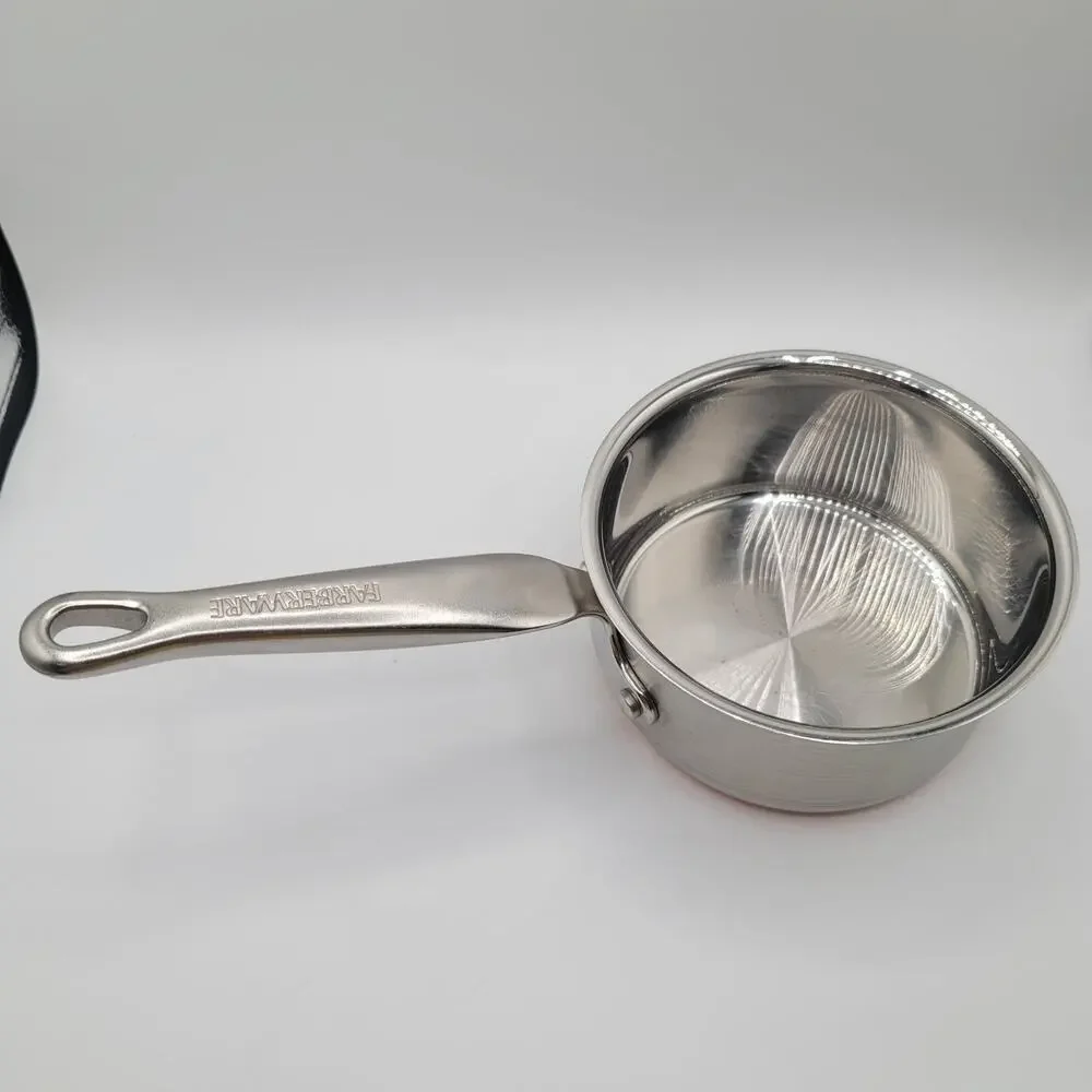 Farberware Advantage Pot 1 Qt Stainless Steel Saucepan w/ Copper Impact Base